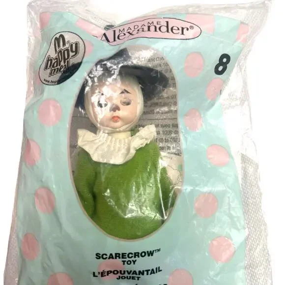 Madame Alexander Scarecrow Doll #8 | Wizard of Oz, 2007 McDonalds Happy Meal Toy - Picture 1 of 6